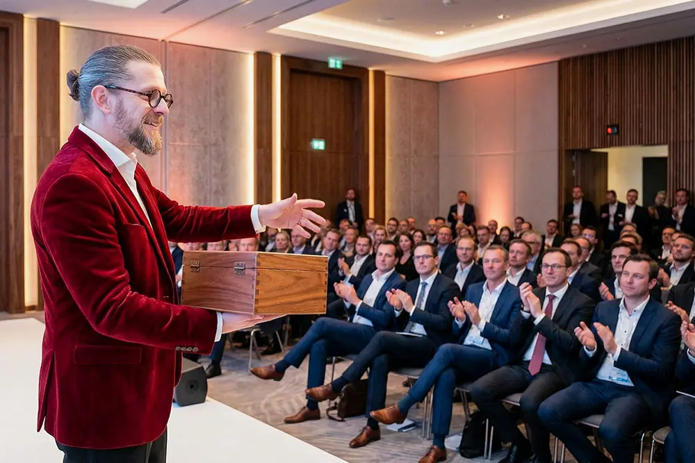 Zauberkünstler auf einer Firmenfeier in Bremen