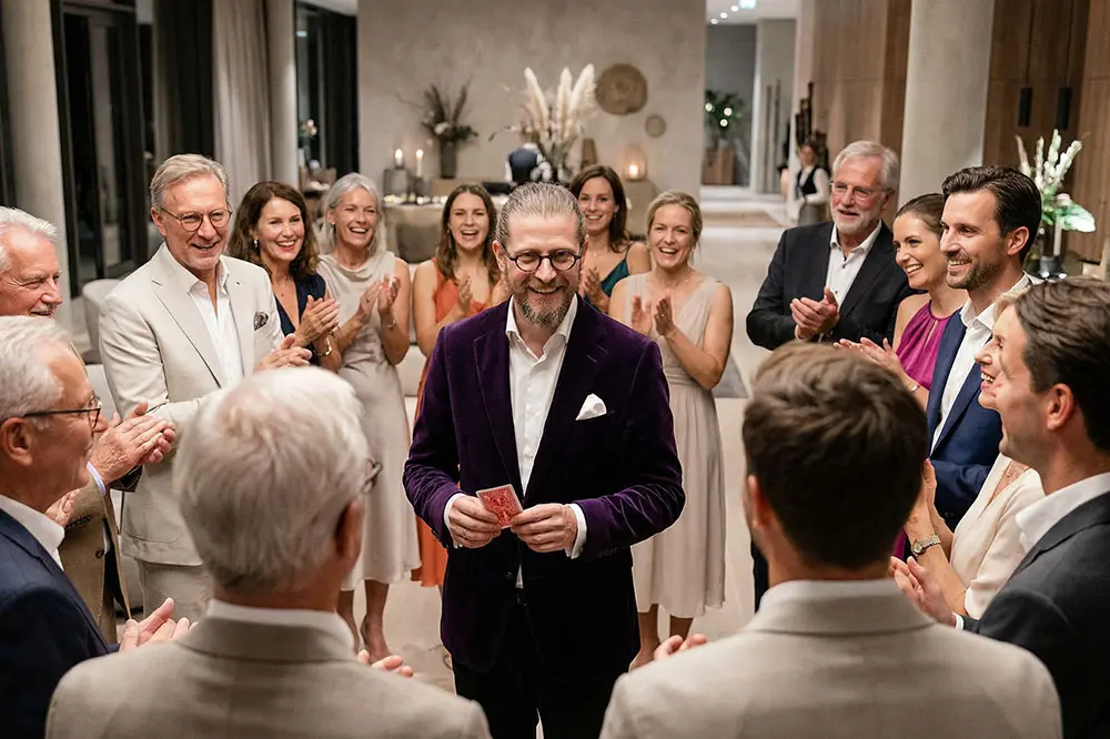 Zauberei auf einem Geburtstag oder einer Familienfeier in Bremen